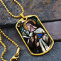 Saint Theresa of Avila Dog Tag military pendant necklace
