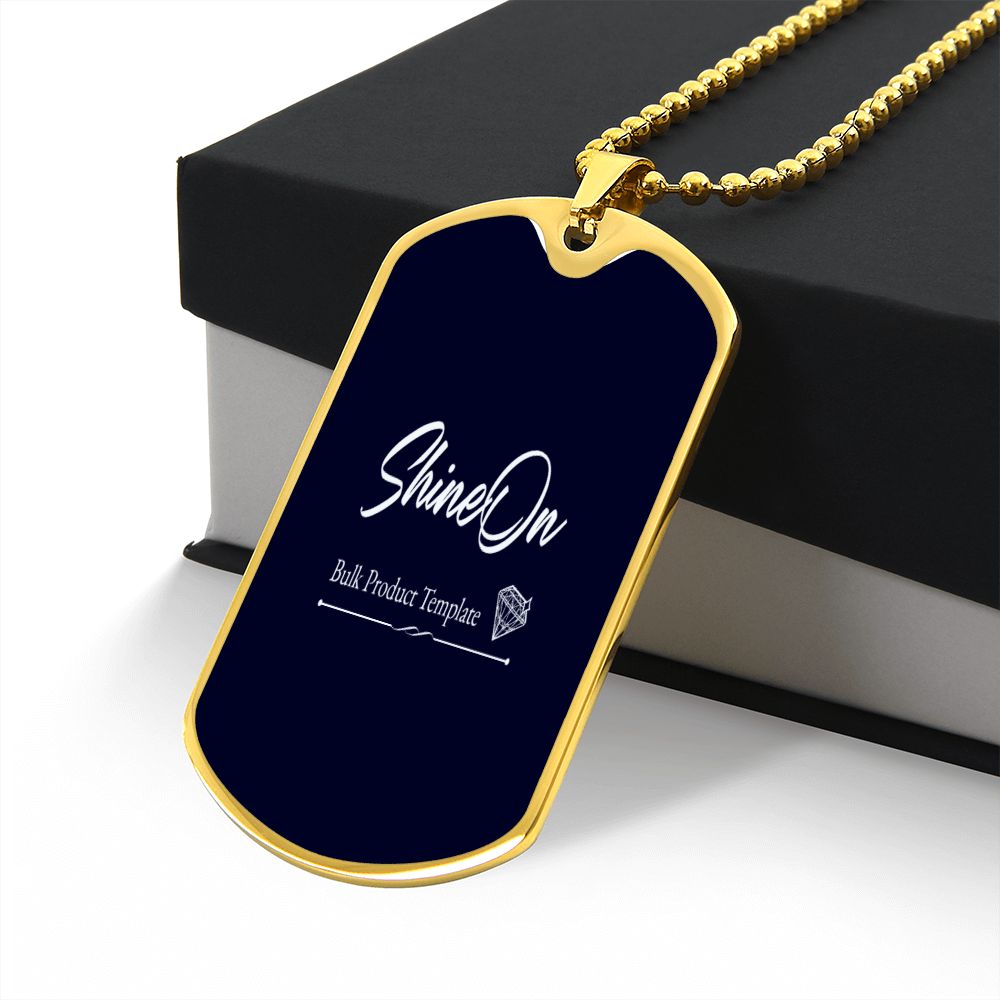 Dog Tag necklace NEW