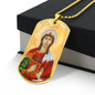 Saint Barbara Dog Tag necklace