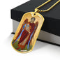 Archangel Michael Dog Tag necklace