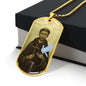 St Francis of Assisi Dog Tag necklace