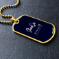 Template Dog Tag necklace