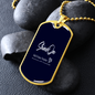 Template Dog Tag necklace