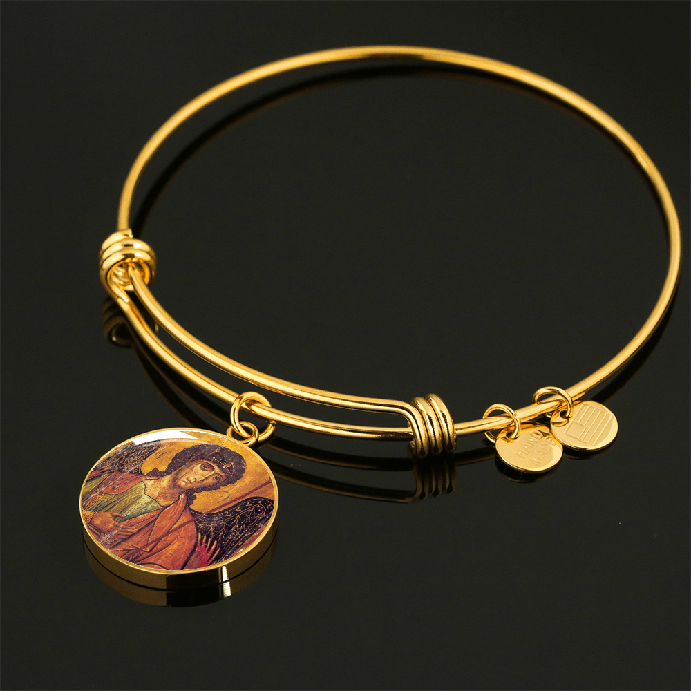 Archangel Michael bangle bracelet
