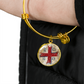 Jesus Christ conquers bangle