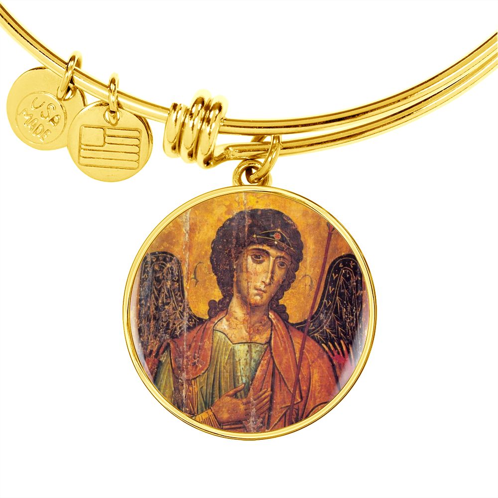 Archangel Michael bangle bracelet