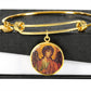 Archangel Michael bangle bracelet