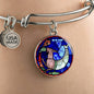 Capricorn Zodiac, Capricorn Necklace, Capricorn Birthday Gift, Capricorn Sign Gift, Personalized Gift, Zodiac Birthday Gift, Bangle