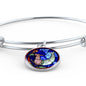 Capricorn Zodiac, Capricorn Necklace, Capricorn Birthday Gift, Capricorn Sign Gift, Personalized Gift, Zodiac Birthday Gift, Bangle