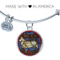 Aries Bangle, Aries Bracelet, Aries Birthday Gift, Aries Sign Gift, Zodiac Birthday Gift, Zodiac Sign Bangle, Zodiac Sign Bracelet