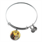 Holy Trinity circle bangle bracelet