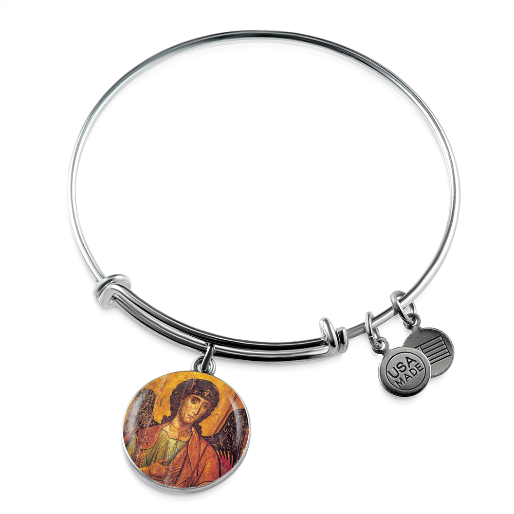 Archangel Michael bangle bracelet