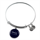 Bangle Bracelet Circle pendant