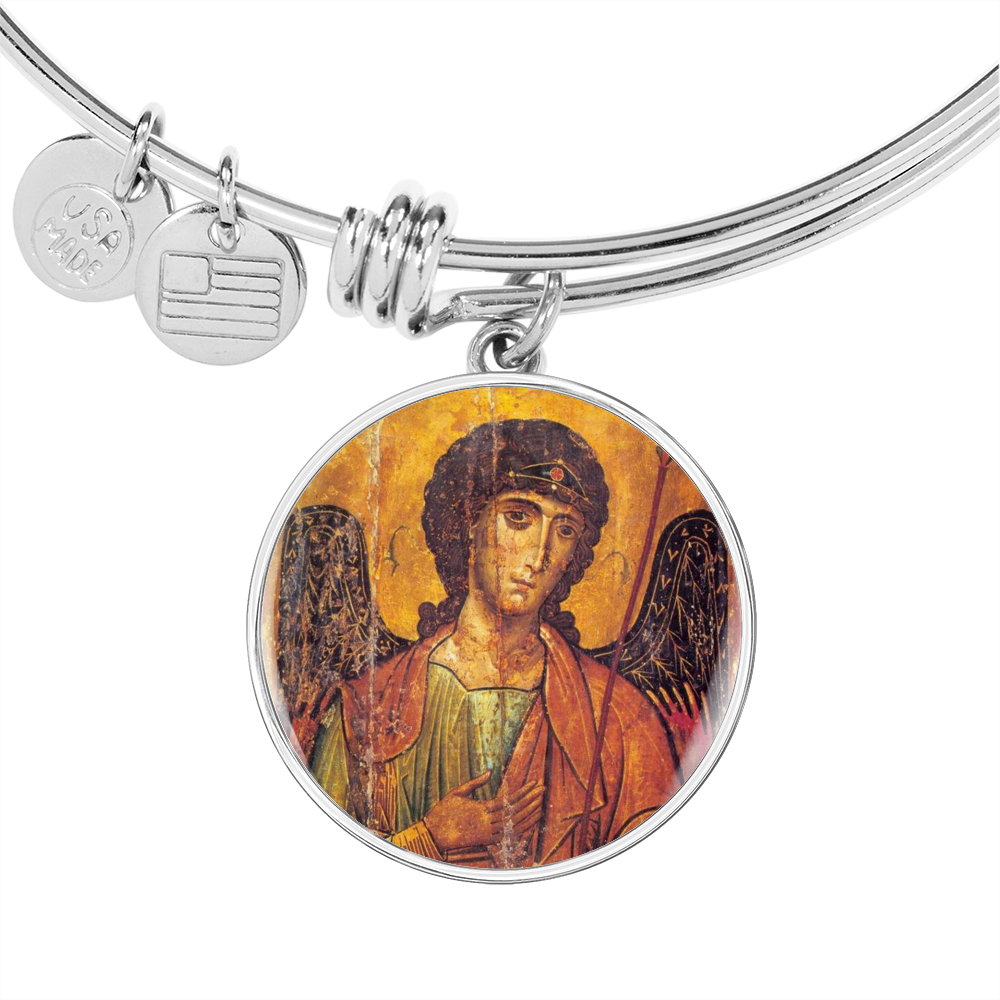 Archangel Michael bangle bracelet