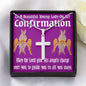 First Communion Gift For Girls Cherubim Dark Red