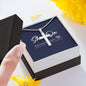 ShineOn Cross necklace with snake chain with Custom Card
