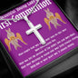 Confirmation Gift Girl Dark Red Cherubim