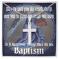 ShineOn Cross Baptism Boy Angel Book ShineOn Cross necklace with snake chain with Custom Card