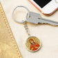 our-lady of sorrows icon pendant necklace_artwork_original_artwork Graphic Circle Keychain NEW