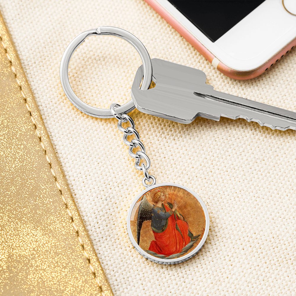 Archangel Gabriel The Angel of the Annunciation Keychain