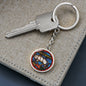 Taurus Keychain, Taurus Zodiac, Taurus Birthday Gift, Taurus Sign Gift, Zodiac Birthday Gift, Zodiac Sign Keychain