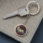 Aries Keychain, Aries Pendant, Aries Birthday Gift, Aries Sign Gift, Zodiac Sign Keychain, Zodiac Birthday Gift, Zodiac Sign Pendant
