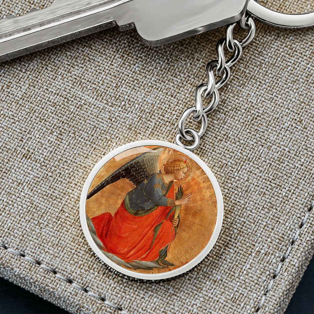 Archangel Gabriel The Angel of the Annunciation Keychain