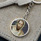 st-paul the apostle mosaic circle pendant necklace_artwork_original_artwork Graphic Circle Keychain NEW