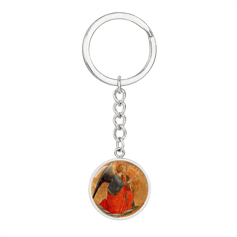 Archangel Gabriel The Angel of the Annunciation Keychain