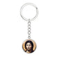 Jesus Christ Pantocrator Sinai Circle Keychain