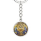 eucharist-icon circle pendant necklace_artwork_original_artwork Graphic Circle Keychain NEW