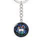 lamb-of god necklace, lamb of god agnus dei pendant necklace, our lamb has conquered let us follow him, lamb of god pendant_artwork_original_artwork Graphic Circle Keychain NEW