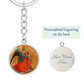 Archangel Gabriel The Angel of the Annunciation Keychain
