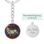 Aries Keychain, Aries Pendant, Aries Birthday Gift, Aries Sign Gift, Zodiac Sign Keychain, Zodiac Birthday Gift, Zodiac Sign Pendant