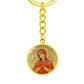 our-lady of sorrows icon pendant necklace_artwork_original_artwork Graphic Circle Keychain NEW