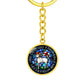 lamb-of god necklace, lamb of god agnus dei pendant necklace, our lamb has conquered let us follow him, lamb of god pendant_artwork_original_artwork Graphic Circle Keychain NEW