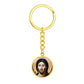 Jesus Christ Pantocrator Sinai Circle Keychain