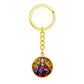 the-sacred heart of jesus christ pendant necklace_artwork_original_artwork Graphic Circle Keychain NEW