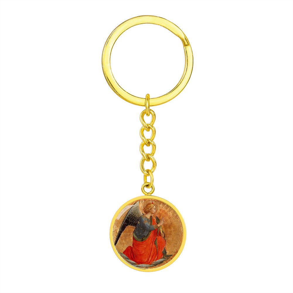 Archangel Gabriel The Angel of the Annunciation Keychain