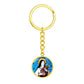 saint-therese of lisieux circle pendant necklace_artwork_original_artwork Graphic Circle Keychain NEW