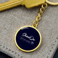 Circle Pendant Keychain