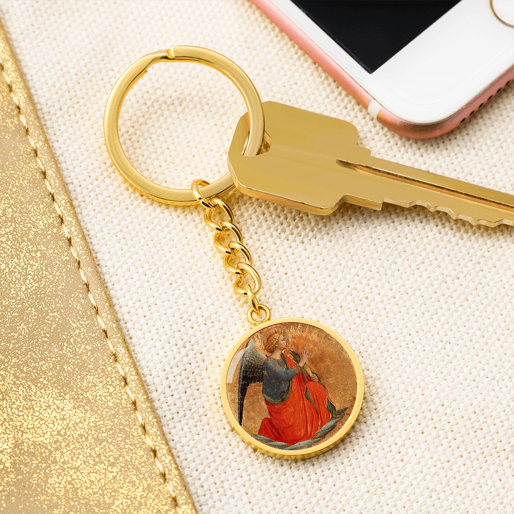 Archangel Gabriel The Angel of the Annunciation Keychain