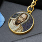 st-paul the apostle mosaic circle pendant necklace_artwork_original_artwork Graphic Circle Keychain NEW