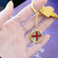 Jesus Christ conquers keychain