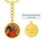 Archangel Gabriel The Angel of the Annunciation Keychain