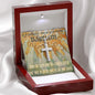 ShineOn Cross Baptism Girl Choir Angels ShineOn Cross necklace with snake chain with Custom Card