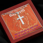 ShineOn Cross Baptism Girl Red Angels ShineOn Cross necklace with snake chain with Custom Card